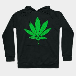 Weed Skull Hoodie